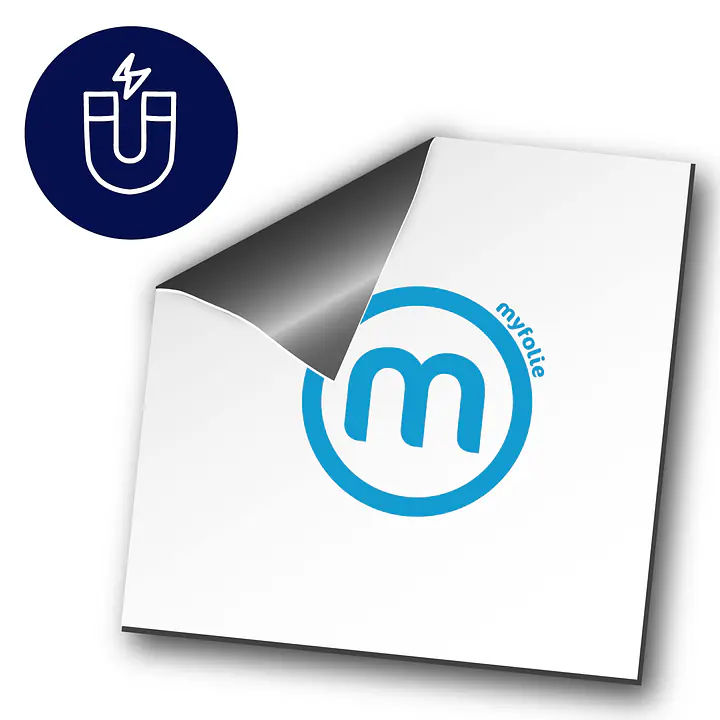 Magnetfolie mit Digitaldruck - Master