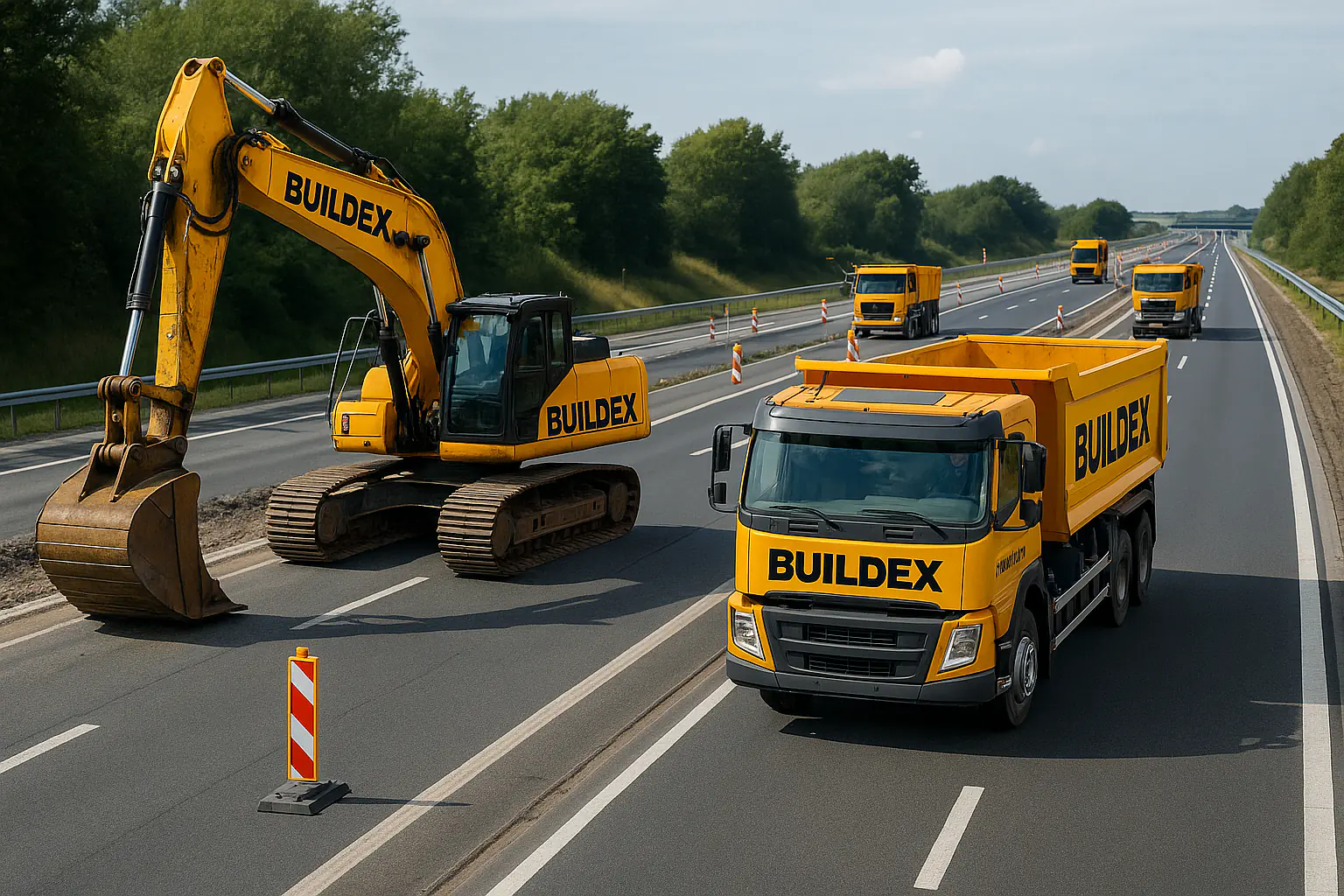 autobahn baustelle