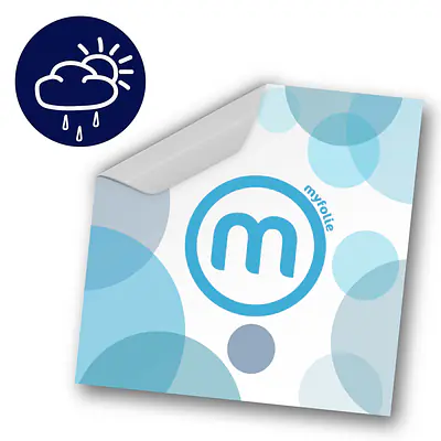 Polymere Klebefolie mit Digitaldruck secondary image