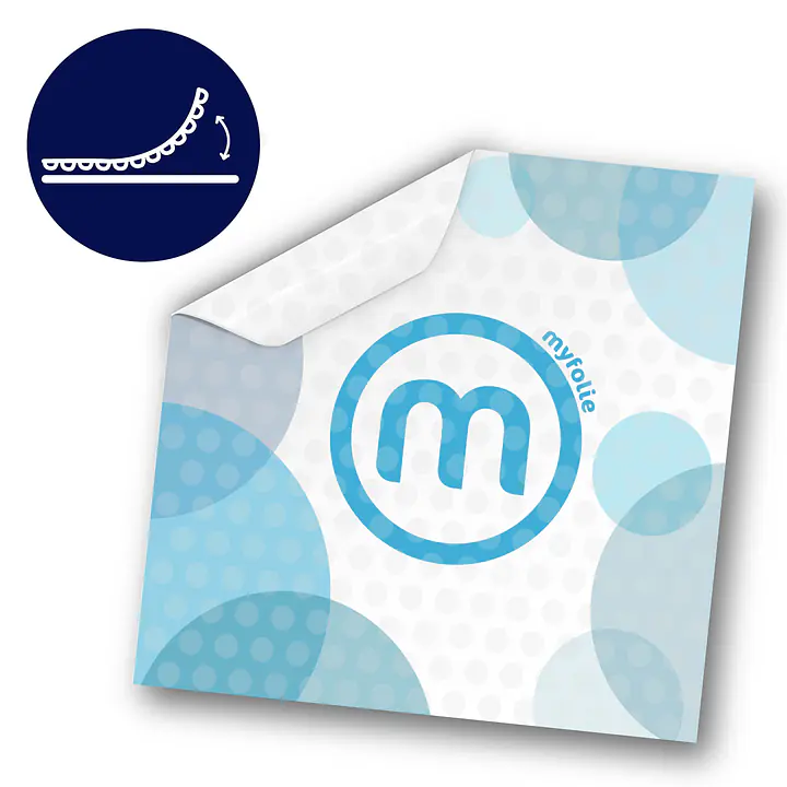 Digitaldruck auf Klebefolie (Tüpfelkleber) - Master