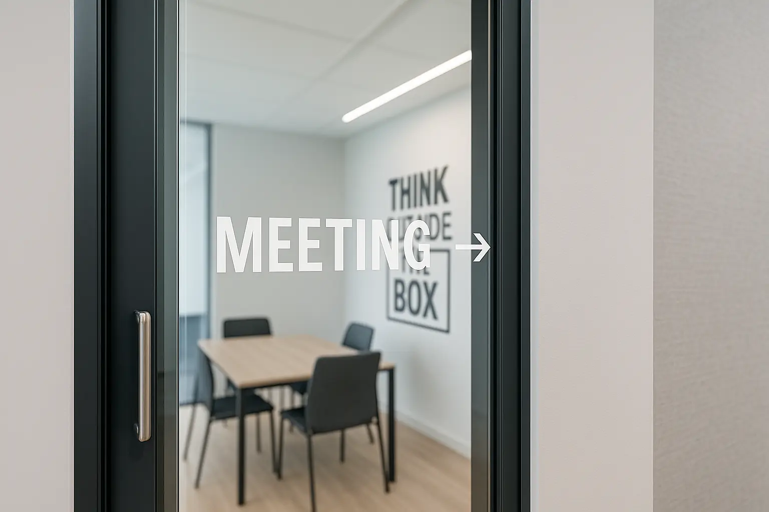 lettering text meeting