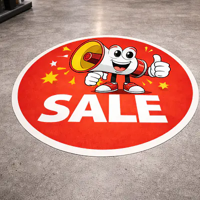 Bodenaufkleber (indoor) primary image