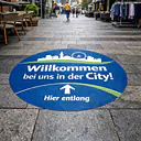 Bodenaufkleber (indoor & outdoor) - Master