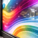 Schaufenster Lochfolie mit eigenem Motiv - Master