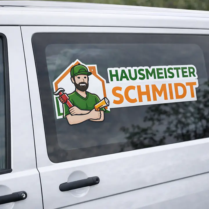 Aufkleber für Fahrzeugscheiben - Master