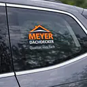 Aufkleber für Fahrzeugscheiben - Master