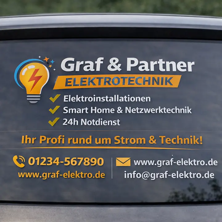 Aufkleber für Fahrzeugscheiben - Master