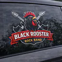 Aufkleber für Fahrzeugscheiben - Master