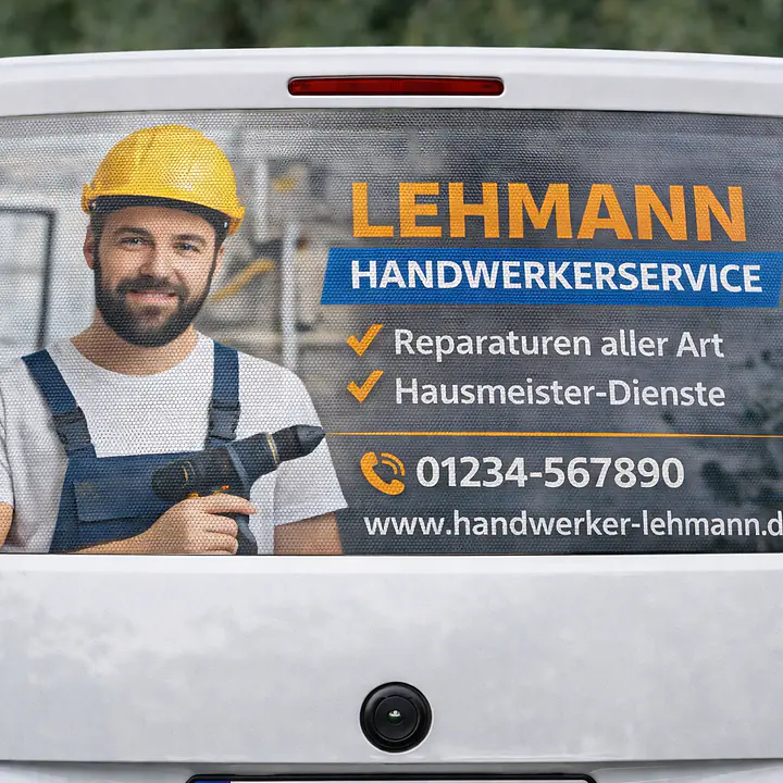 Aufkleber für Fahrzeugscheiben - Master