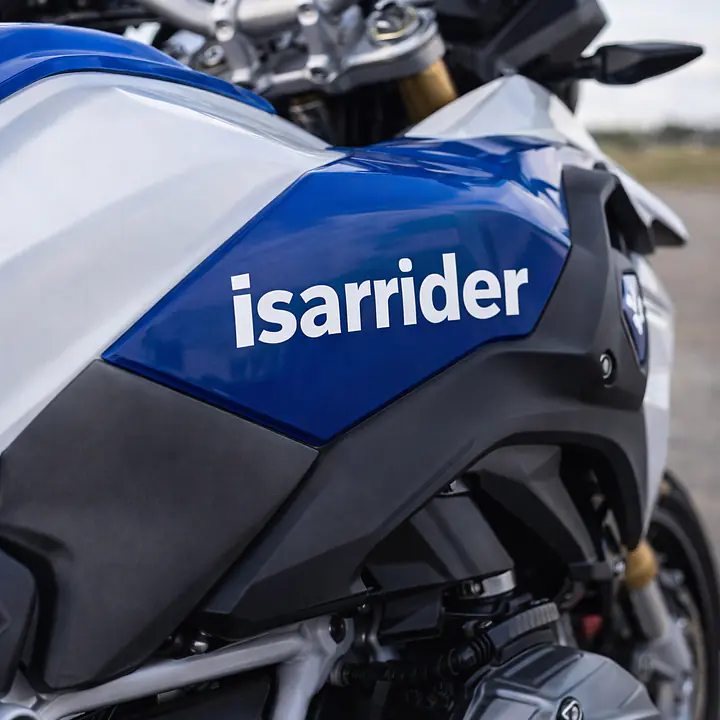 Motorrad Beschriftung als Klebeschrift - Master