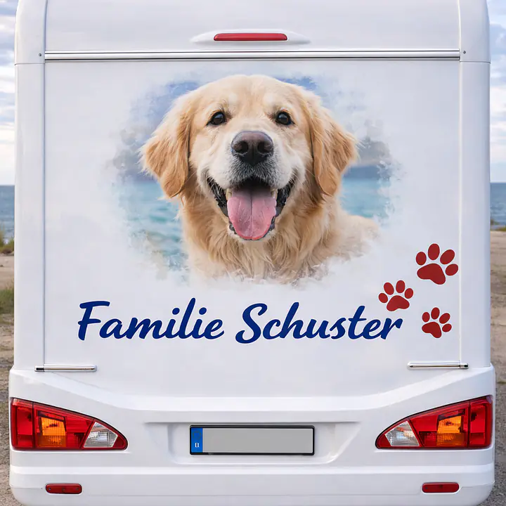 Wohnwagen & Caravan Aufkleber Druck - Master