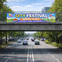 PVC Banner Plane mit Digitaldruck - Master