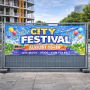 PVC Banner Plane mit Digitaldruck - Master