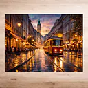 Poster Papier mit Digitaldruck - Master