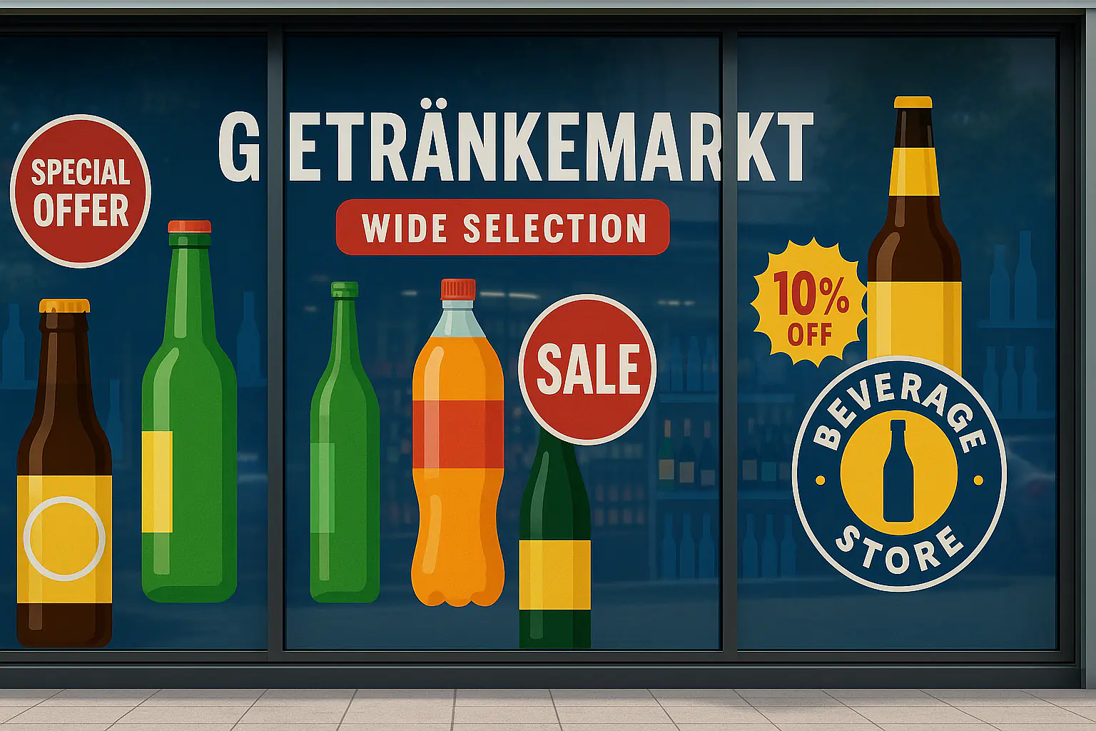 shopping window example 2