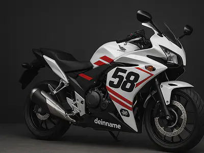 Individuelle Motorrad-Aufkleber & Beschriftungen