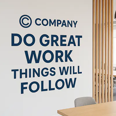 Wandtattoo Schriftzug individuell secondary image