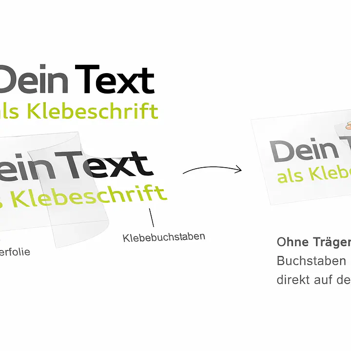 Wandtattoo Schriftzug individuell - Master