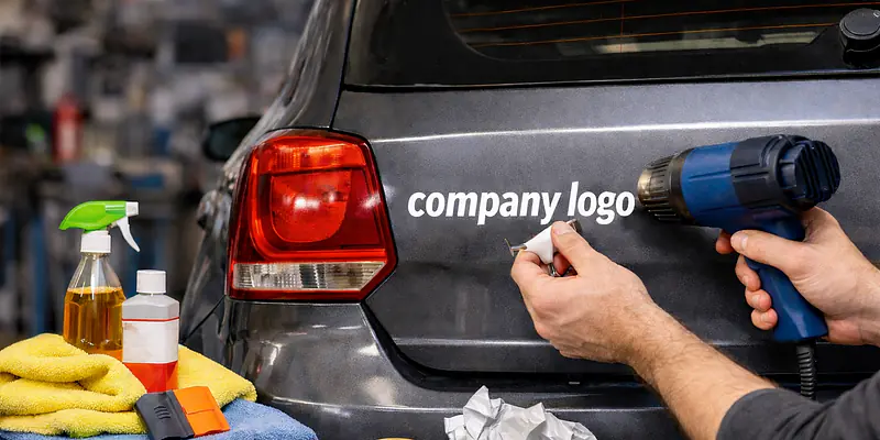 Wie Du Deine Autobeschriftung entfernen kannst