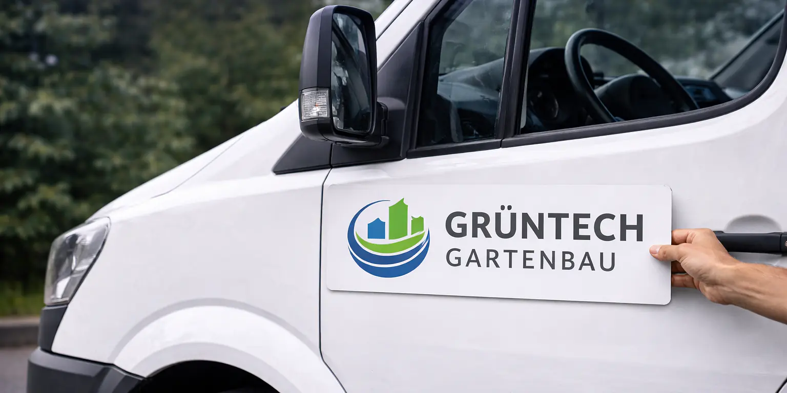 Jetzt neu im Shop: Das Magnetschild aus Klebefolie