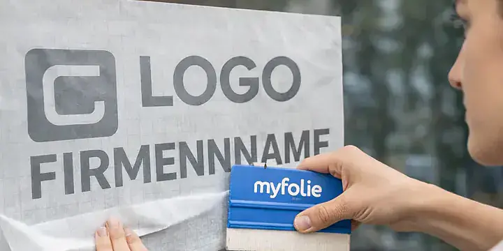 Folienbuchstaben selber anbringen