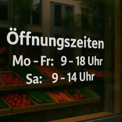 Klebeschrift für Schaufenster & Fenster primary image