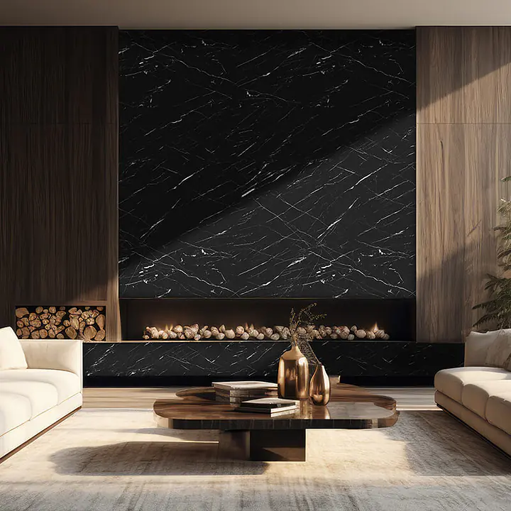 Marble Effect Furniture Film - Material: 302, Roll Width (cm): 122, and Roll length (meters): 6