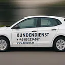 Rotulación de vehículos como letras adhesivas - Master