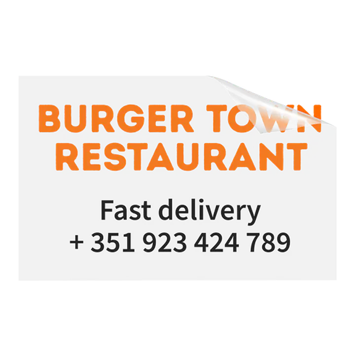 Klebeschrift Schneideplott Individueller Text - Master