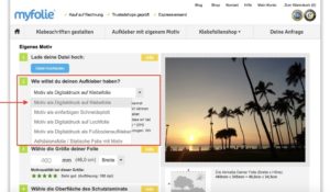 Bild zu Dein Foto als Klebefolie an Die Wand